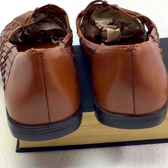 Worthington Open Toe Leather Huaraches Slip On Shoes - Picture 10 of 13